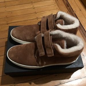 Kent desert shearling sneakers NWT